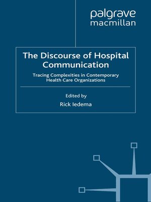 cover image of The Discourse of Hospital Communication